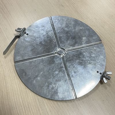 주문 공기 관통 공기 규제 하드웨어 제어 강철 스탠드 오프 사각형 세트 볼륨 조절기 덤퍼 online manufacture