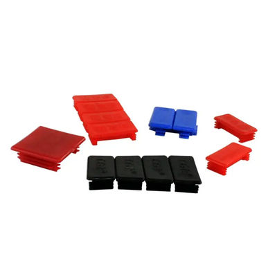 주문 정사각형 PVC 파이프 끝 캡 41x41 41x21 41x62 인터폴랜트 플러그 캡 커버 online manufacture