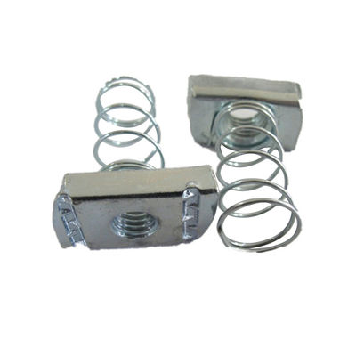 주문 c 채널 견과류 m6 m8 m10 m12 m16 탄소 강철 긴 스프링 날개 견과류 online manufacture