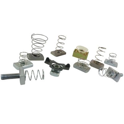 품질  Carbon Steel M10 M12 Spring Wing Nut for Channel Steel 공장