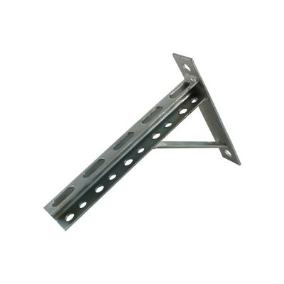 주문 Steel Building Zinc Plated Triangle Structure Cantilever Bracket for Venetian Blind online manufacture